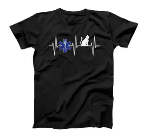 EMS Shirt Cat Lover EMT Paramedic Heartbeat Cats Premium T-Shirt, Sweatshirt, Hoodie, Sweatshirt, Hoodie