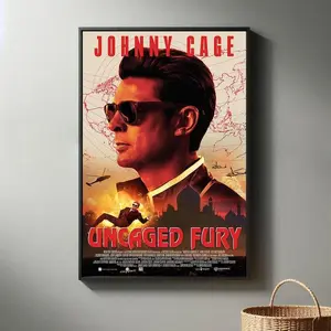 Mortal Kombat 2 Movie Poster | High Quality Canvas Print I 2025 Movie Poster | Modern Room Decorative Arts | Popular Film Gift