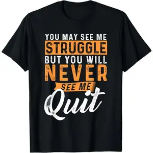 [100% Cotton] Cotton Motivational Quote Inspiration T-Shirt Golf Gift T-Shirt For Men And Women