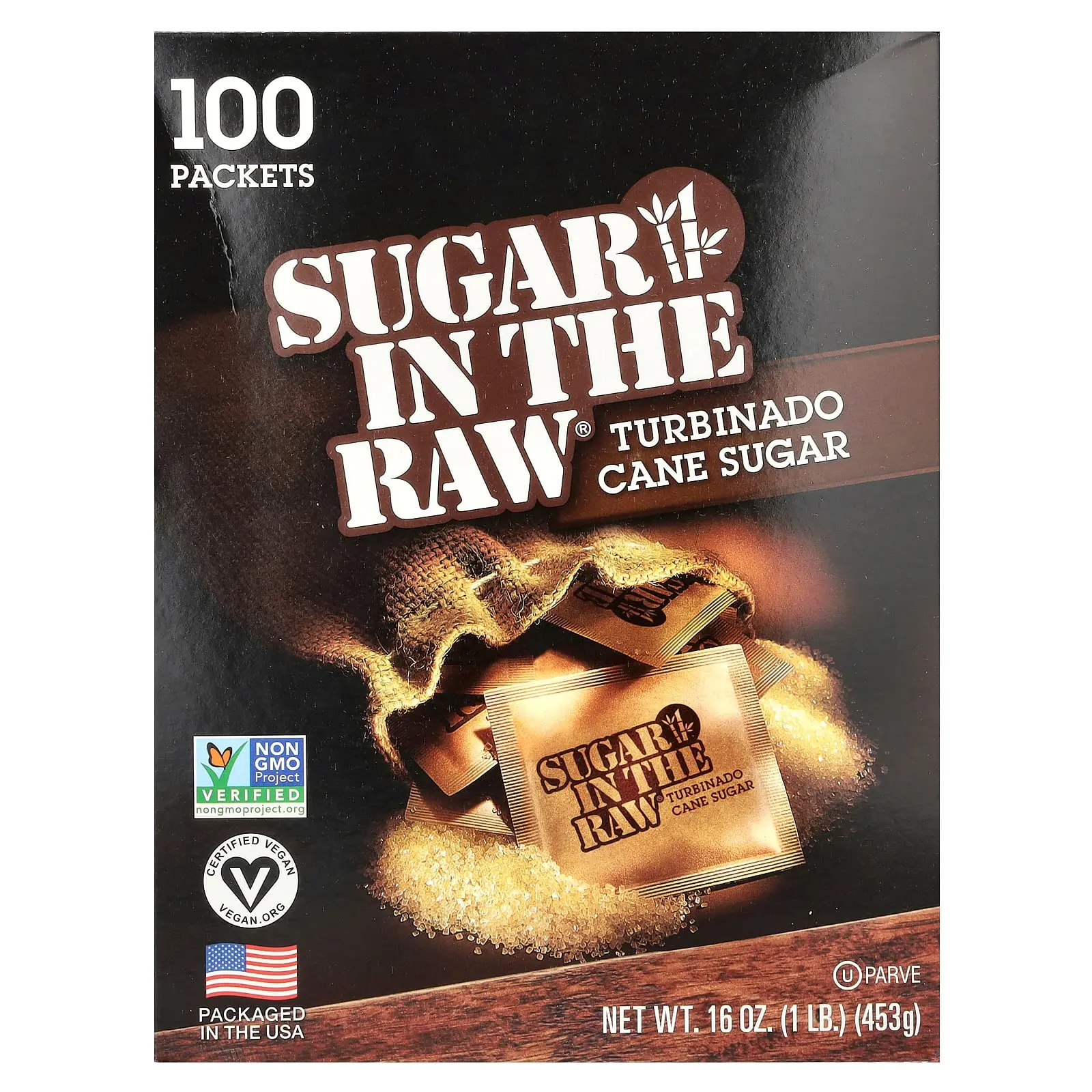 In the Raw Sugar In The Raw®, Turbinado Cane Sugar, 100 Packets, 16 oz (453 g) In the Raw Sugar In The Raw®, Turbinado Cane Sugar, 100 Packets, 16 oz (453 g)