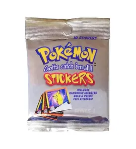 1999 Pokemon Artbox Stickers Series 1 (Opened LIVE) Collectible Booster Packs Collectible Trading Cards