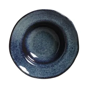 Everyday Organic Handmade Abstract Stoneware Dessert Plate Set