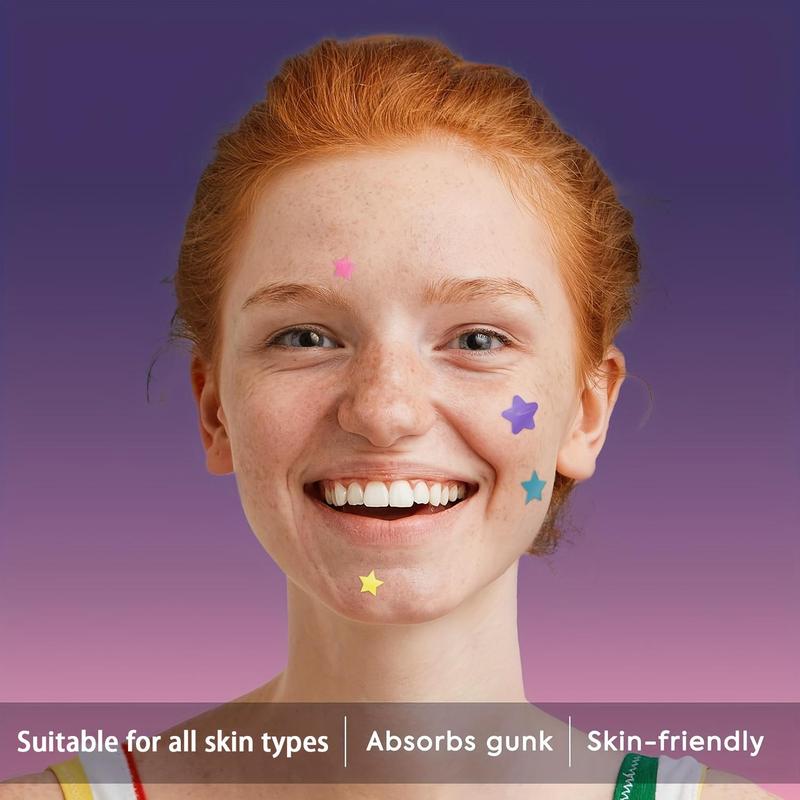 Hydrocolloid Acne Patch, 432pcs/box Pimple Patch Pink Blue Heart Shaped Acne Cover Patch, Facial Skin Care Product for Women & Men, Skincare, Acne Stickers