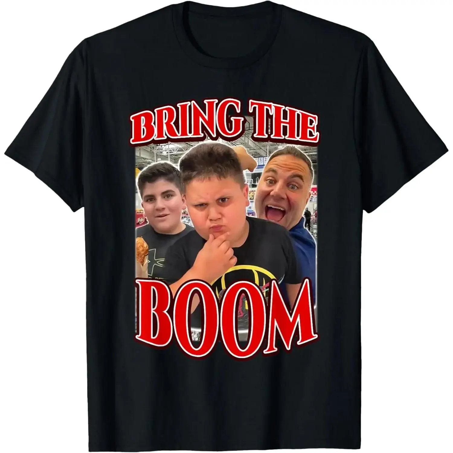 Bring The Boom Rizzler Funny Joke Gifts T-Shirt