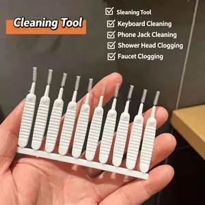 50 Pack Shower Hole Cleaning Brushes, Tiny Brush for Shower Head Gap Unclogging