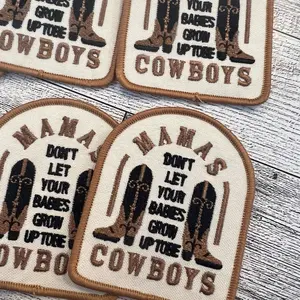 Mama’s don’t let your babies Iron on Patches