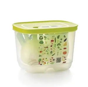FridgeSmart - Optimal Storage Containers for Fresh Produce with 3-Position Vent Slider & ACE System for Efficient Refrigeration