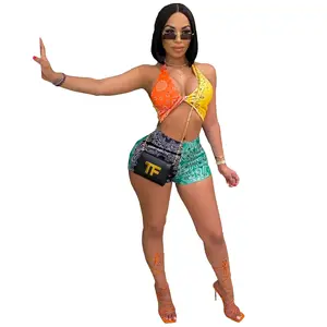 Fashion Streetwear Print 2 Piece Set