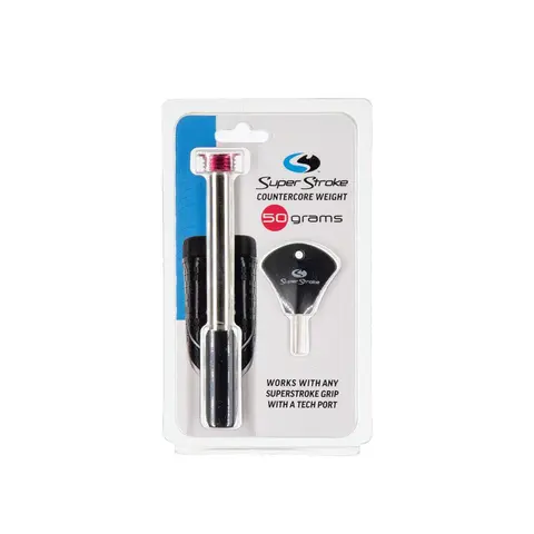 50g CounterCore Putter Weight & Wrench Kit - Golf Equipment with Secure Screw, Functional Design to Stabilize Stroke & Boost Greater Consistency, Tech Port Fit for Zenergy Traxion Putter Grips, Performance-Enhancing Golf Accessory