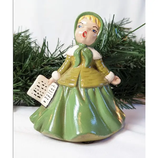 Vintage Holland Mold Christmas Caroler Figurine