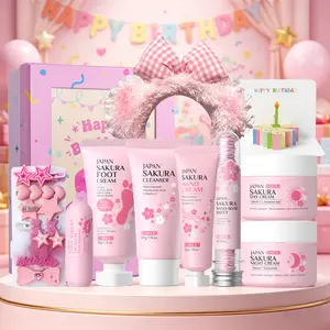 Birthday Gift Box for Girls, Women Or Girlfriend, Lightweight & Hydrating Skin Care Set, Gentle & Fragrant Skin Care Collection, Moisturizing Set