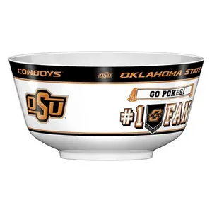 212 MAIN Party Serving Bowl - All Pro Tableware Bowl with Bold Graphics, Certified Safe, Ideal for Game Day Gatherings, Serving Bowls