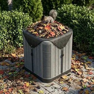 1PC External air conditioning network cover, ventilated cover at the top of the external machine, waterproof and durable outdoor Springtok