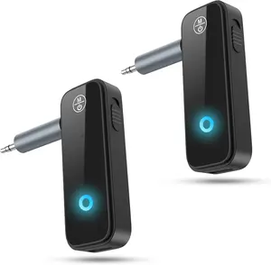 (Upgraded)   Pack AUX Bluetooth Adapter for Car,  in  Bluetooth . Receiver Transmitter for Car with Display Screen, Handsfree Calls, Wireless Audio Receiver for Home Stereo, Headphones