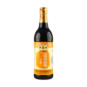 DONGHU Shanxi Aged Vinegar 500ml - Premium Black Vinegar for Dipping Dumplings, Cold Dishes, and Seasoning - Authentic Chinese Condiment
