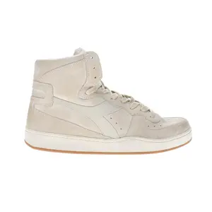 diadora Mens Mi Basket Suede Used High  Sneakers Shoes Casual - Beige