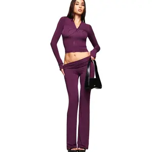 BLARE TRACKPANT - PLUM