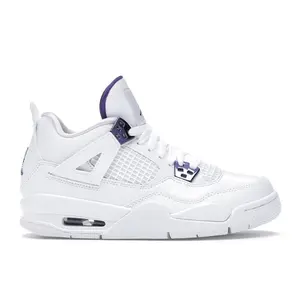 Jordan Kid's 4 Retro Metallic Purple, from StockX