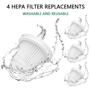 Vacuum cleaner filter-4PCS powerful handheld wireless vacuum clean