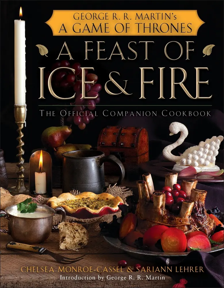 Used Hardcover Book - A Feast of Ice and Fire: The Official Companion Cookbook by Chelsea Monroe-Cassel (English) - Easy Recipe, Home Cooking, Full-Color Photographs - Random House Worlds - Gift for Game of Thrones Fans, Gift For A Game Of Thrones Fans