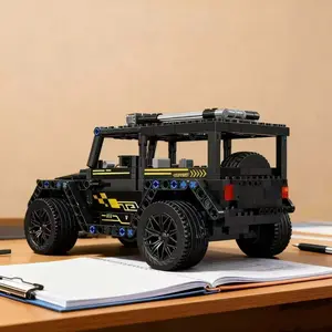 New Off-Road Car Building Blocks Set, Automotive Model Kit, Adult Birthday Gift, Trendy Sports Toy, F205 Model