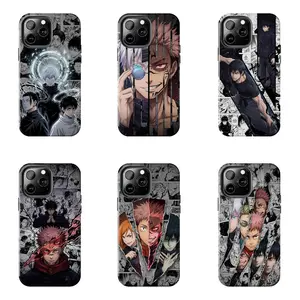 Jujutsu Kaisen Anime Manga Case for iPhone 17-7 Pro Max Plus & Samsung Galaxy S26-S21 Ultra Plus - Gojo Sukuna Megumi Collage Aesthetic Phone Cover unisex