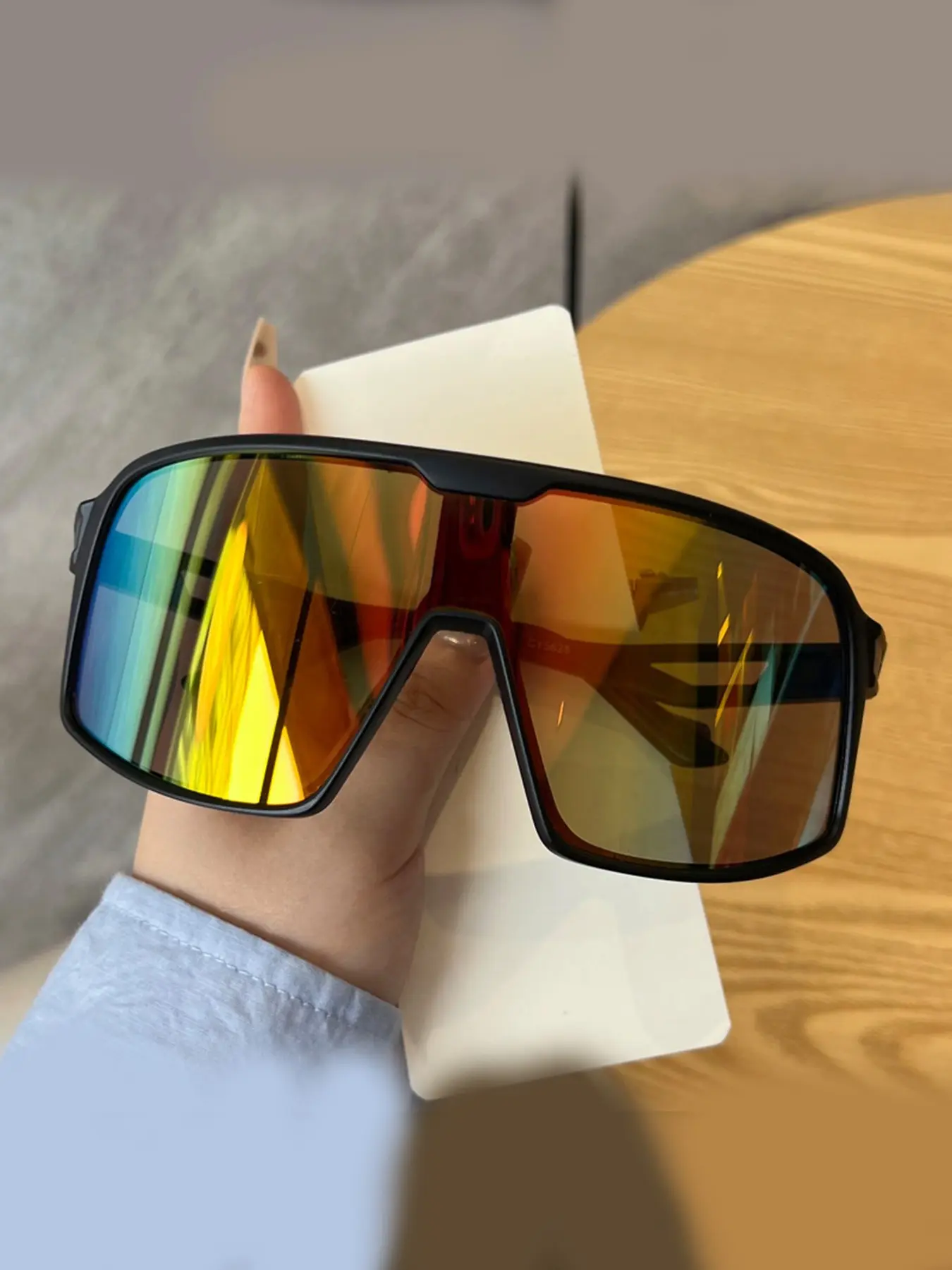 Unisex Solar Glasses, Outdoor Sports Protection Eyewear, Cycling Sun Shades, Essential Gear for Skiing & Hiking Activities, Outdoor Sports Sunglasses