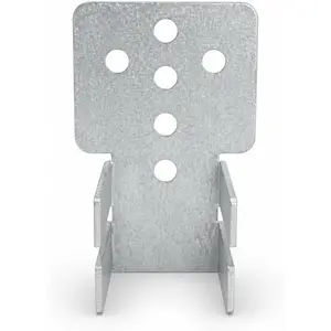 Strut Caddy Steel Mounting Brackets for Strut Installations, Contractor Hardware Accessory for Faster Setup, Wall Mount Support Brackets for Electrical, HVAC, and Construction Work, 10-Pack