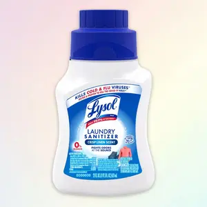 Lysol Laundry Sanitizer Crisp Linen 21fl oz - Crisp Linen Scent Laundry Sanitizer, 21fl oz, Kills 99.9% Germs, No Bleach