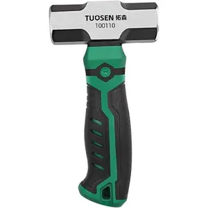 BUSKPOK 1lb Sledge Hammer, Mini Strike Drilling Hammer Sledgehammer with No-Slip Cushion Grip 1 Pound