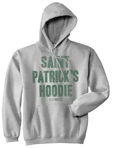 Saint Patricks Day Hoodie Funny I Stole It Lucky Irish Hilarious St Sweatshirt Unisex Vintage Fashion Hoodies Saint Patrick's Day Hoodie Novelty Sweatshirt Light Grey