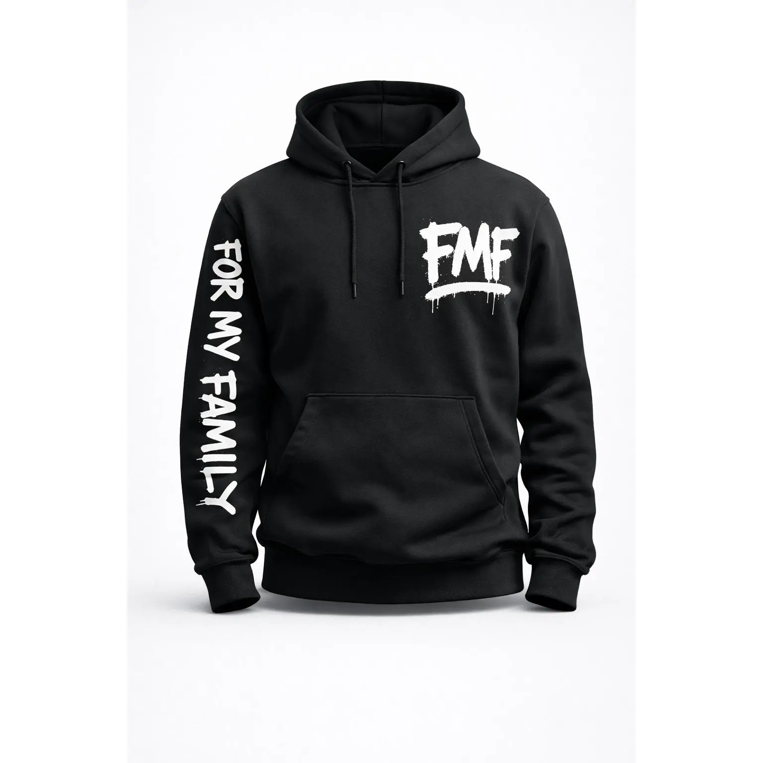 Men's FMF "For My Family" Soft Fabric Hoodie, Menswear Tops, Sweatshirts