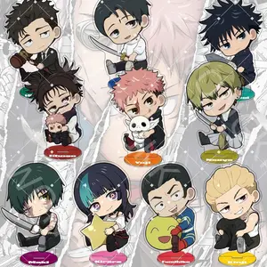 Anime Jujutsu Kaisen 10M Acrylic Stand keychain Anime Stand Yuji Itadori Satoru Gojo Desk Decor Home Room Decoration Fan Gift