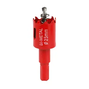 1 Inch Hole Saw, Heavy Duty 1 Inch Hole Drill Bit, 25mm Bi-Metal Hole Cutter for Wood, Plastic, Drywall