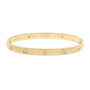 Pre-owned Cartier Love Bracelet Size 20