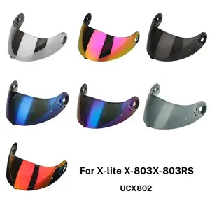 X lite X 803 Motorcycle Helmet Visor Lens For X 803RS UCX802 Uv Protection Windshield Moto Casco Accessories X803 RS Shiled