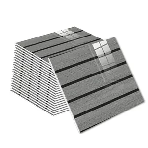 20pcs grid wood grain wall sticker self-adhesive wall wallpaper decorative wall sticker home decoration and accessories living room decoration and accessories wall panel room decoration bedroom decoration easy to operate tear and paste