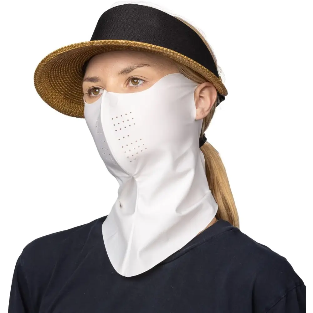 Sporty Face Cover & Protective Mask, Cooling Nylon with UPF 50+ Sun Protection, Breathable Neck Shield for Adult Hiking & Outdoor Sports, Male, Adults, Neck Cover, One Of The Best-Selling Uv Protection Masks