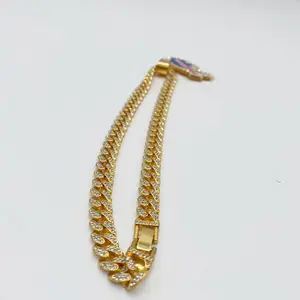 (BR)Fashionable and unique oil drop necklace accessory for men,versatile hip-hop Cuban chain