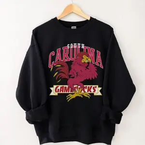 [Sale Up To 30%] + [Free Ship] Vintage South Carolina Sweatshirt, University of South Carolina Sweatshirt, Sweatshirt For Fan, For Men And Women