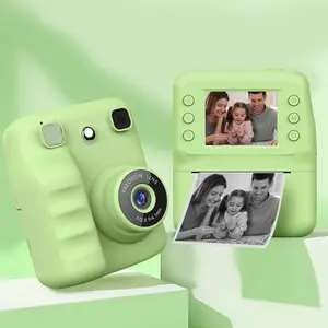 Children's Instant Printing Digital Camera, HD Selfie Camera Toy, 1080P Video Recording, Portable Polaroid Printer, Ideal Gift for Kids Ages 3-12, For Travel, Christmas And Birthday Parties