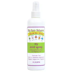 My Mint Anti-Lice Spray to Safeguard from Lice Infestations - 8oz - For 1-2 Children - Made in the USA