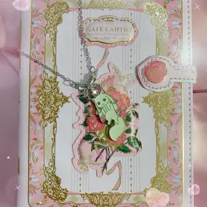 Kawaii Puella Magi Madoka Magica Kyubey Magical Girl Anime Manga Y2K Lolita Necklace