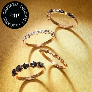 BP Delicates **Home Reveal** Beautiful Stackable Rings, 3-5 per item - Fizzable Cube