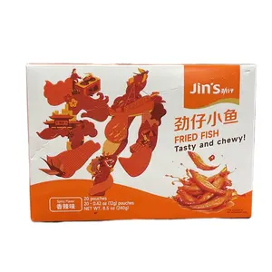 JIN ZAI FOOD | Spicy Anchovies Fish Snack | 240g