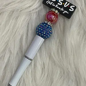 Beaded Jesus Focal Pen