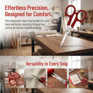 Sewing ripper kit includes 2 large thread rippers and 2 small thread rippers, 1 pack of thread cutters, and 1 pair of 5-inch scissors.