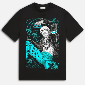 One Piece Anime T-Shirt & Sweatshirt, Trafalgar DWater Law Powers Graphic Tee, Vintage Oversized Unisex Streetwear, Manga Gifts for Him Her