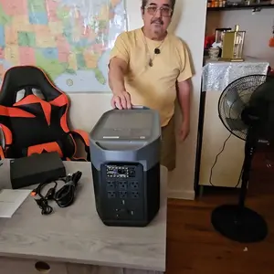 DELTA 2 Max 1900 / 2048Wh, 2400W, EcoFlow Portable Power Station, LFP Battery, Solar Generator, Full Charge in 1 Hr, Solar Powered Generator for Home Backup