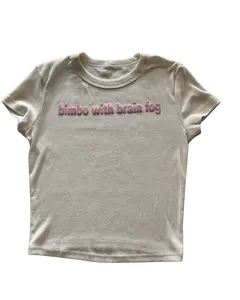 Bimbo with Brain Fog™ Crop Top